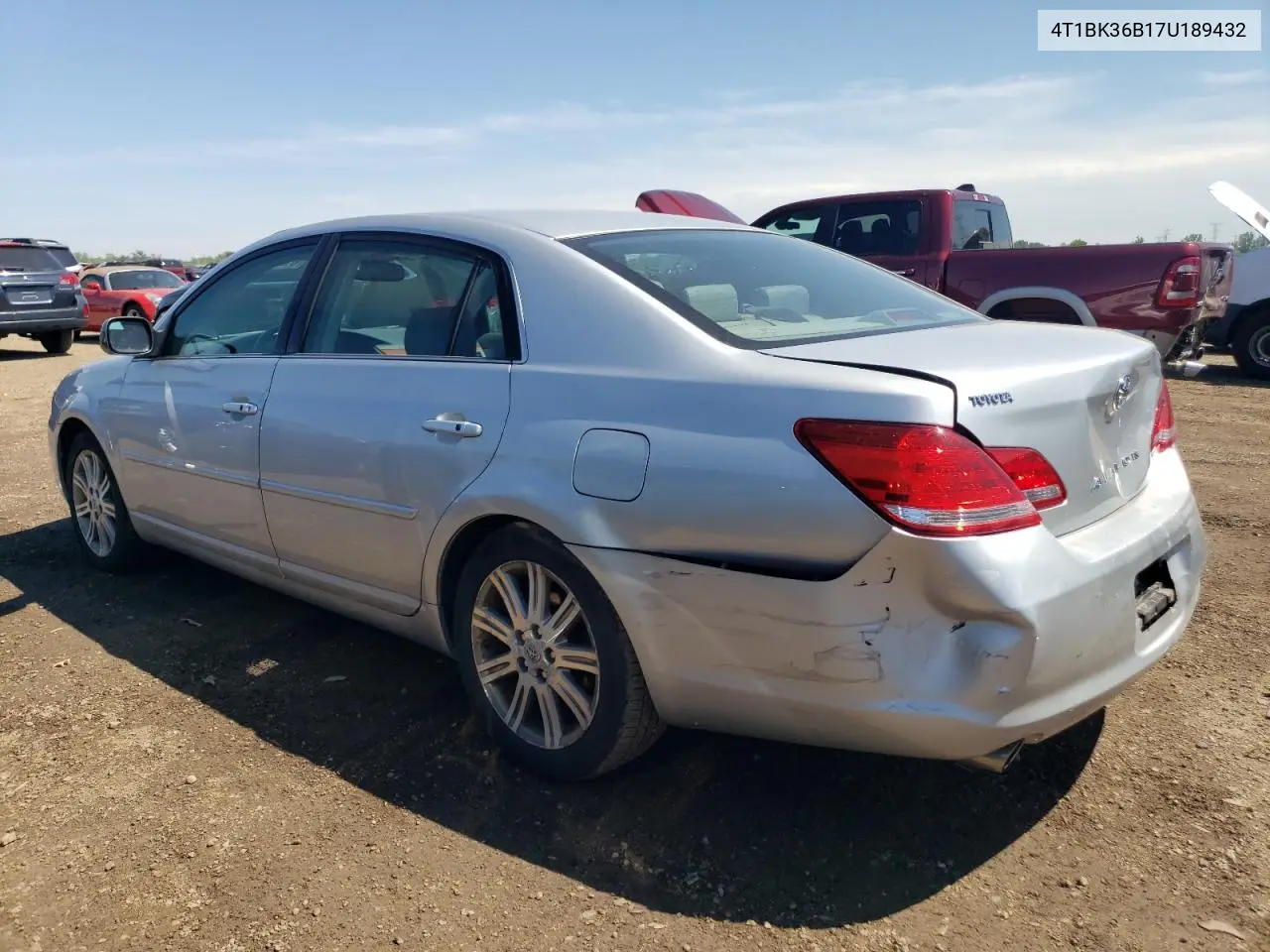 2007 Toyota Avalon Xl VIN: 4T1BK36B17U189432 Lot: 61295495