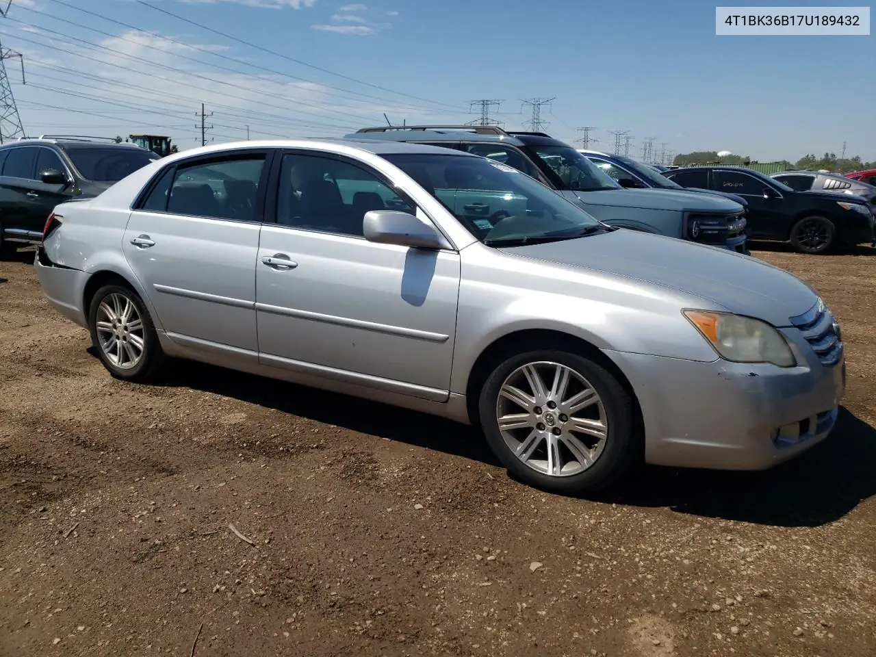 2007 Toyota Avalon Xl VIN: 4T1BK36B17U189432 Lot: 61295495