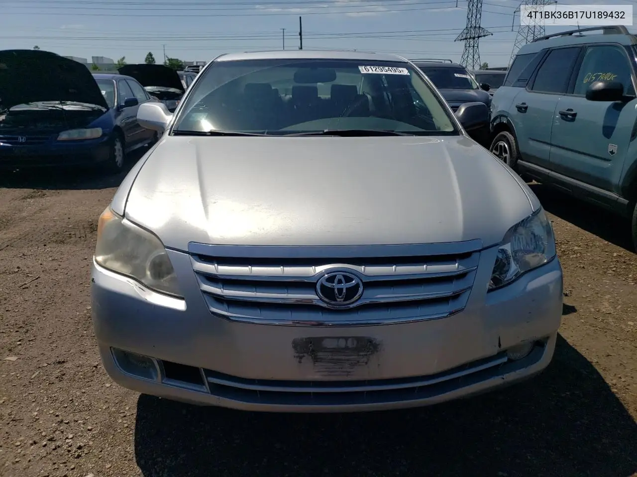 2007 Toyota Avalon Xl VIN: 4T1BK36B17U189432 Lot: 61295495