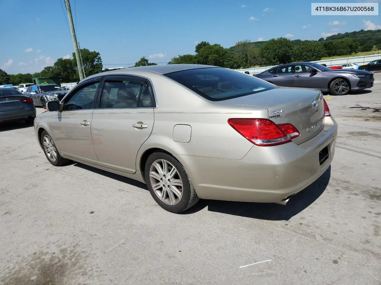 2007 Toyota Avalon Xl VIN: 4T1BK36B67U200568 Lot: 62076015