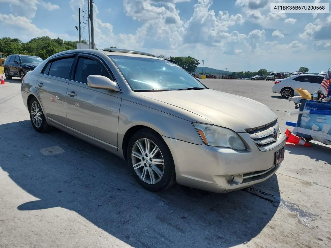 2007 Toyota Avalon Xl VIN: 4T1BK36B67U200568 Lot: 62076015