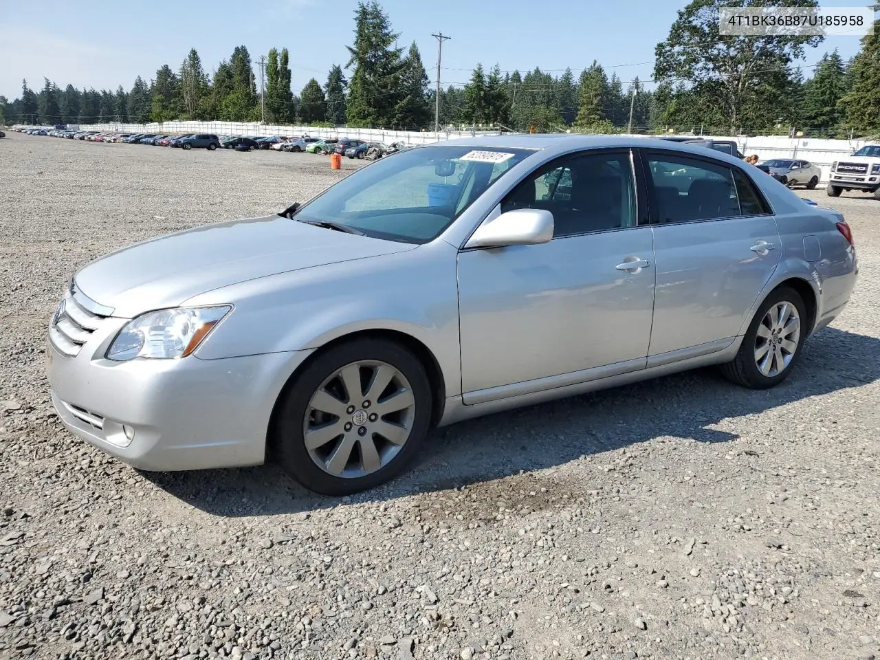 2007 Toyota Avalon Xl VIN: 4T1BK36B87U185958 Lot: 62090915