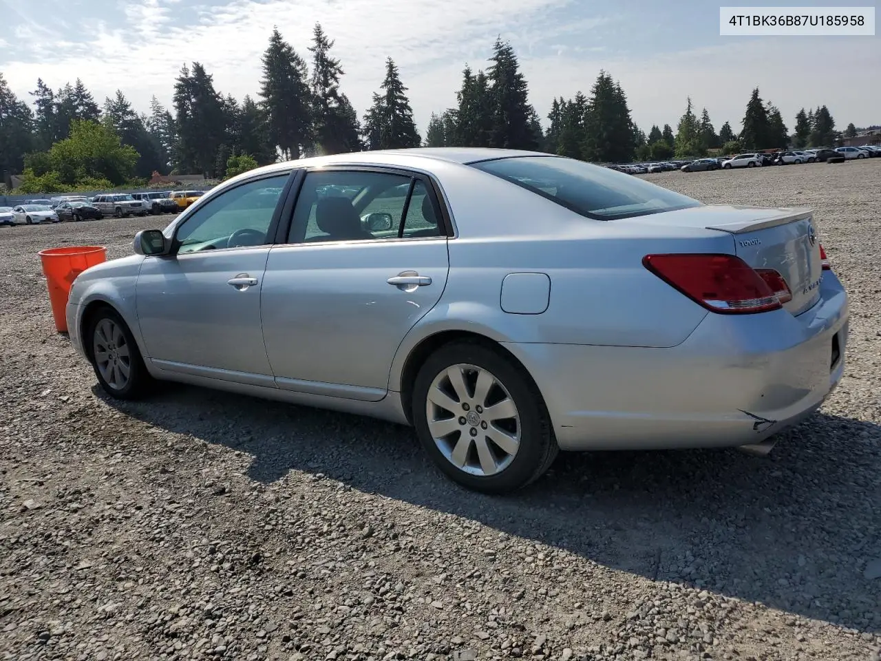 2007 Toyota Avalon Xl VIN: 4T1BK36B87U185958 Lot: 62090915