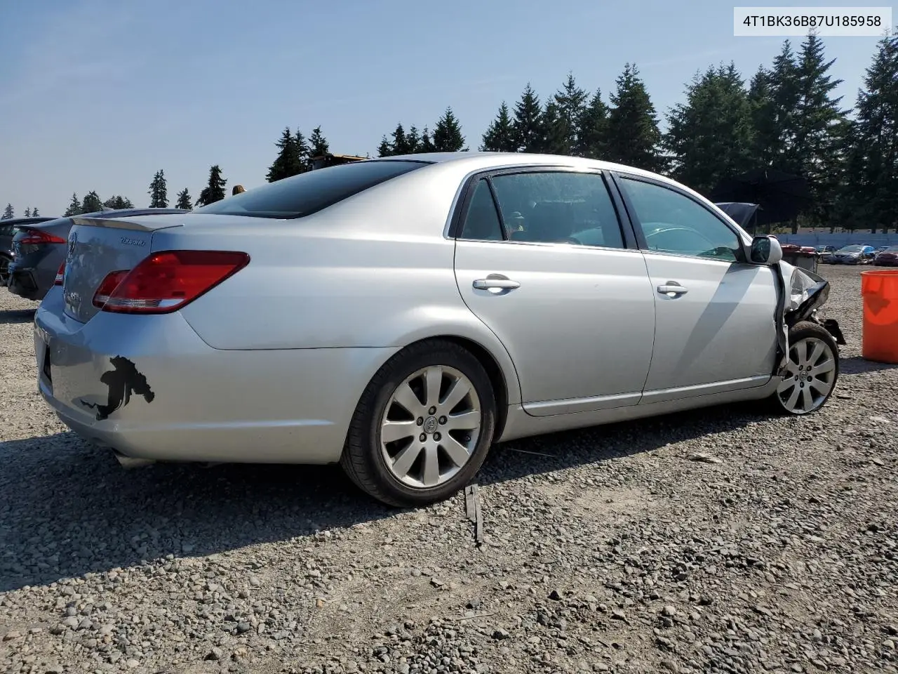 2007 Toyota Avalon Xl VIN: 4T1BK36B87U185958 Lot: 62090915