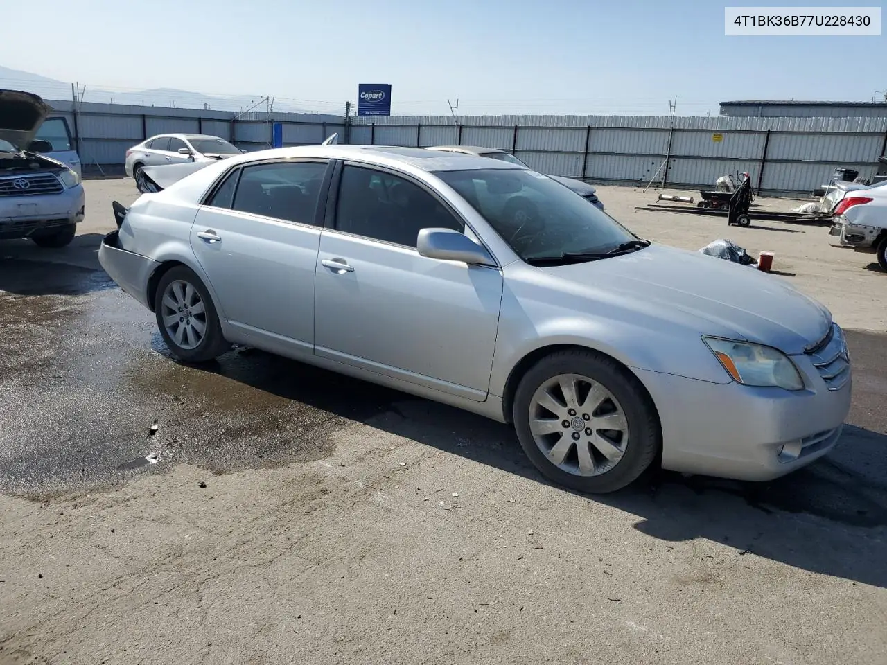 2007 Toyota Avalon Xl VIN: 4T1BK36B77U228430 Lot: 62363365