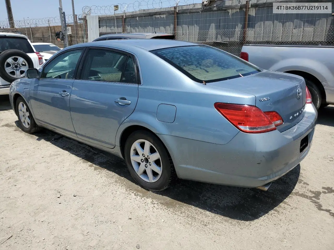 2007 Toyota Avalon Xl VIN: 4T1BK36B77U219114 Lot: 62427605