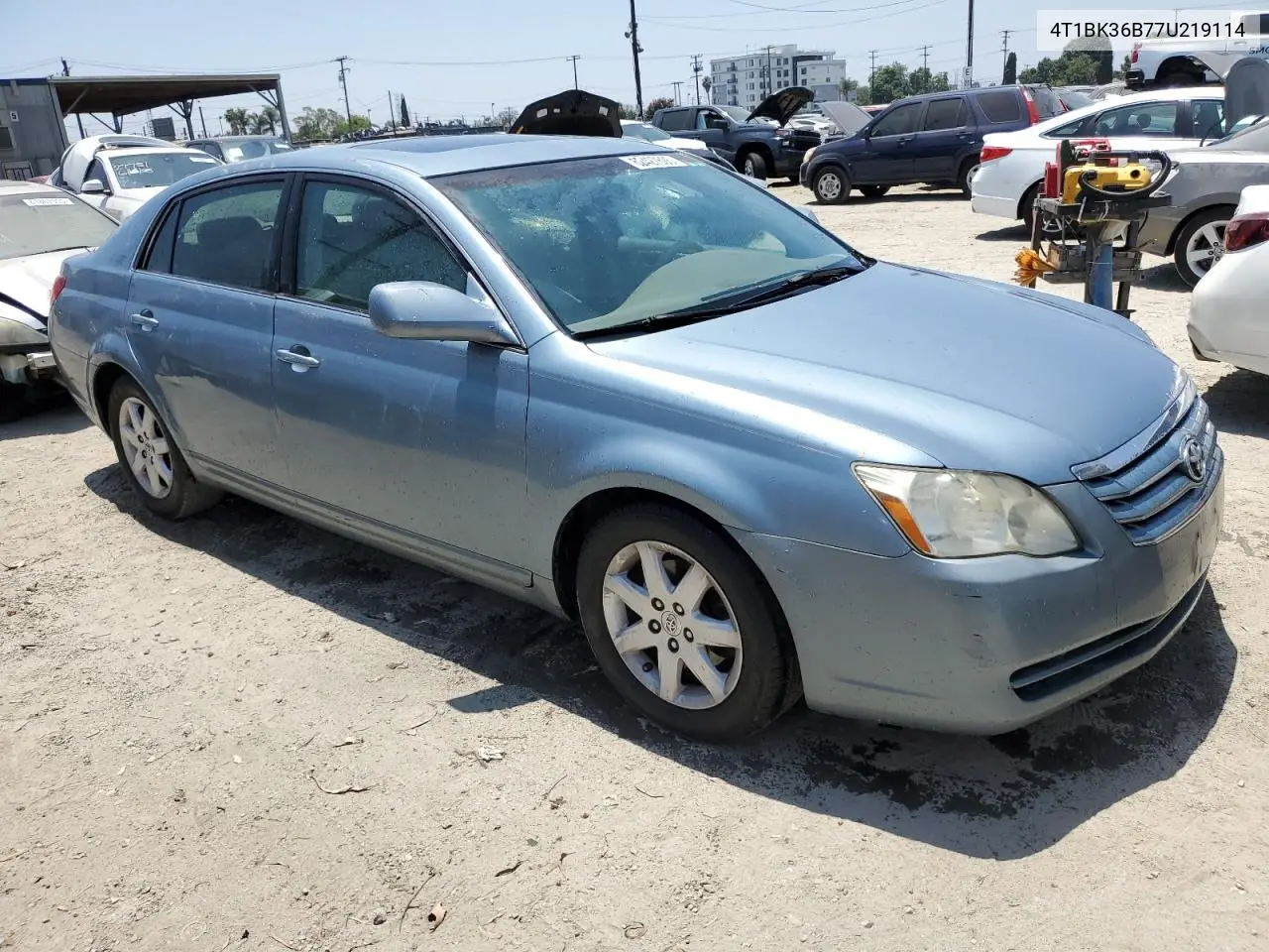 2007 Toyota Avalon Xl VIN: 4T1BK36B77U219114 Lot: 62427605