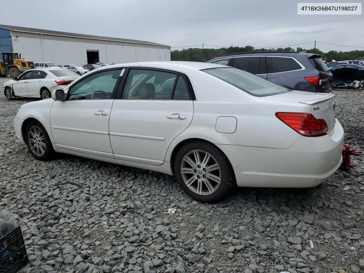 2007 Toyota Avalon Xl VIN: 4T1BK36B47U198027 Lot: 65517975