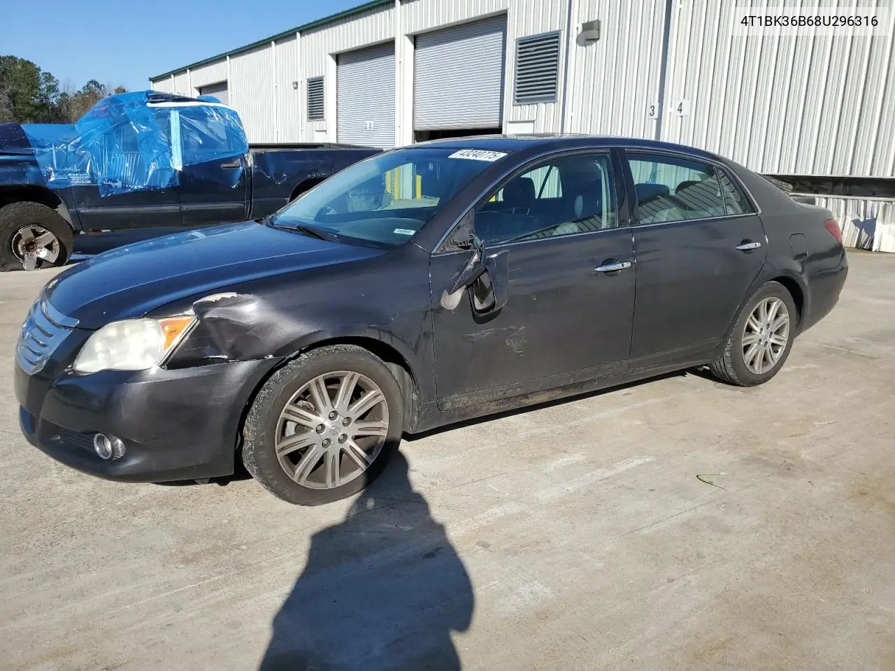 2008 Toyota Avalon Xl VIN: 4T1BK36B68U296316 Lot: 43240775