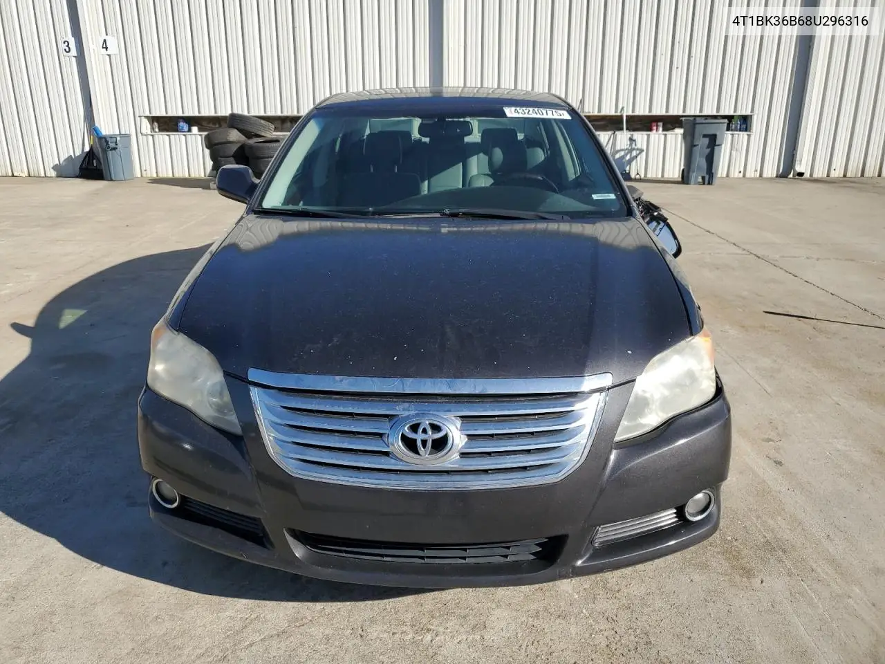 2008 Toyota Avalon Xl VIN: 4T1BK36B68U296316 Lot: 43240775