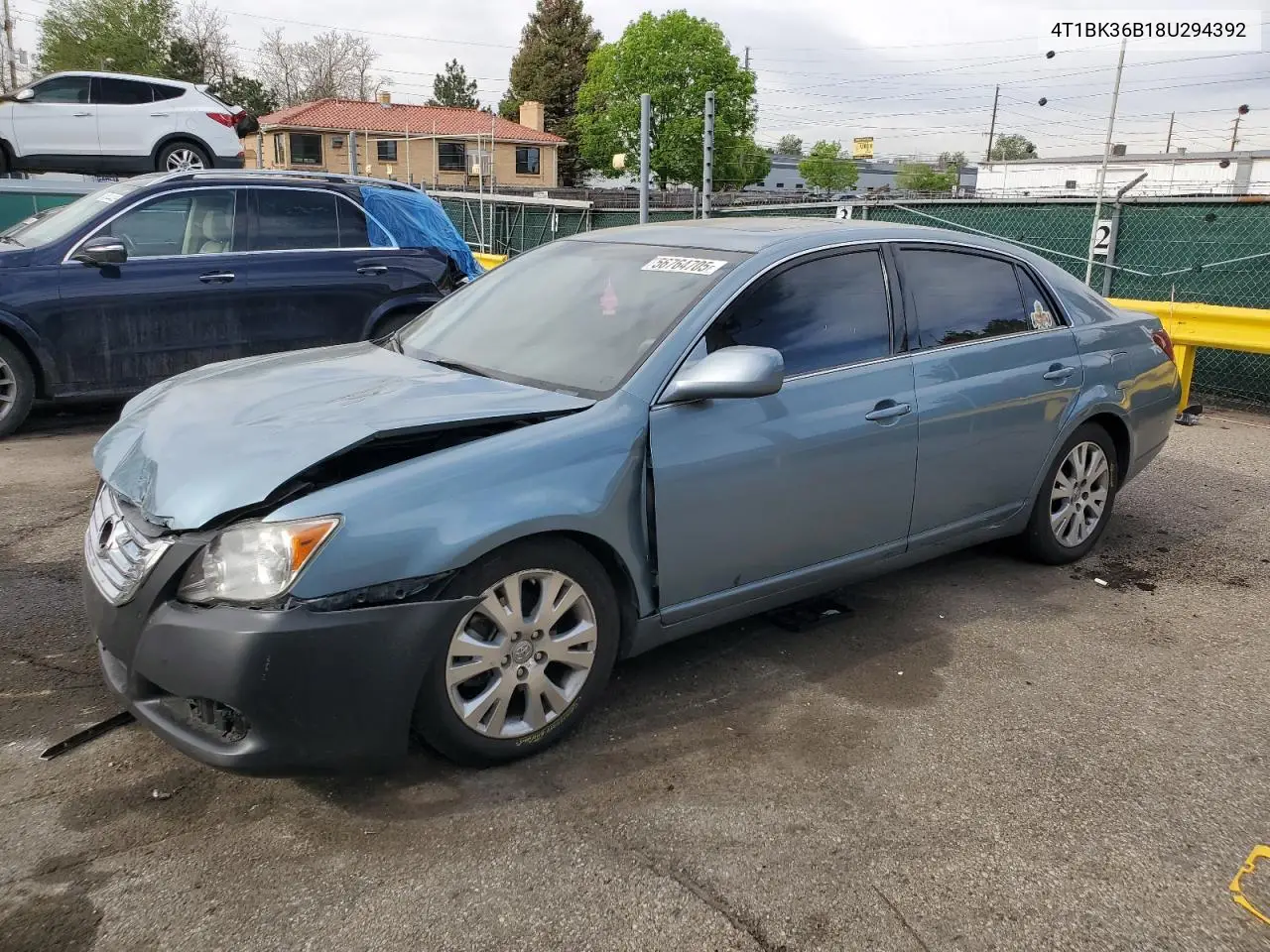 2008 Toyota Avalon Xl VIN: 4T1BK36B18U294392 Lot: 56764705