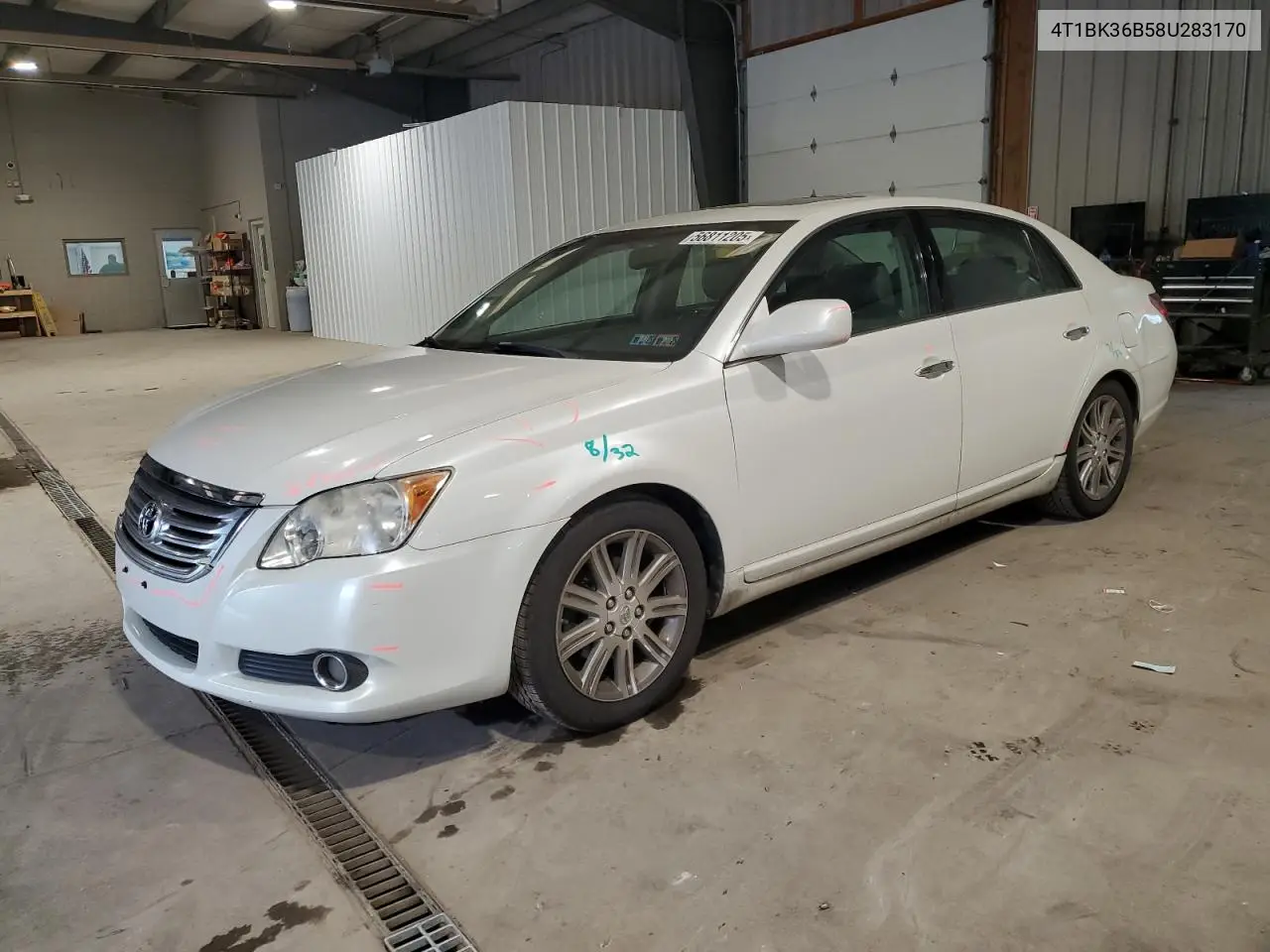 2008 Toyota Avalon Xl VIN: 4T1BK36B58U283170 Lot: 56811205