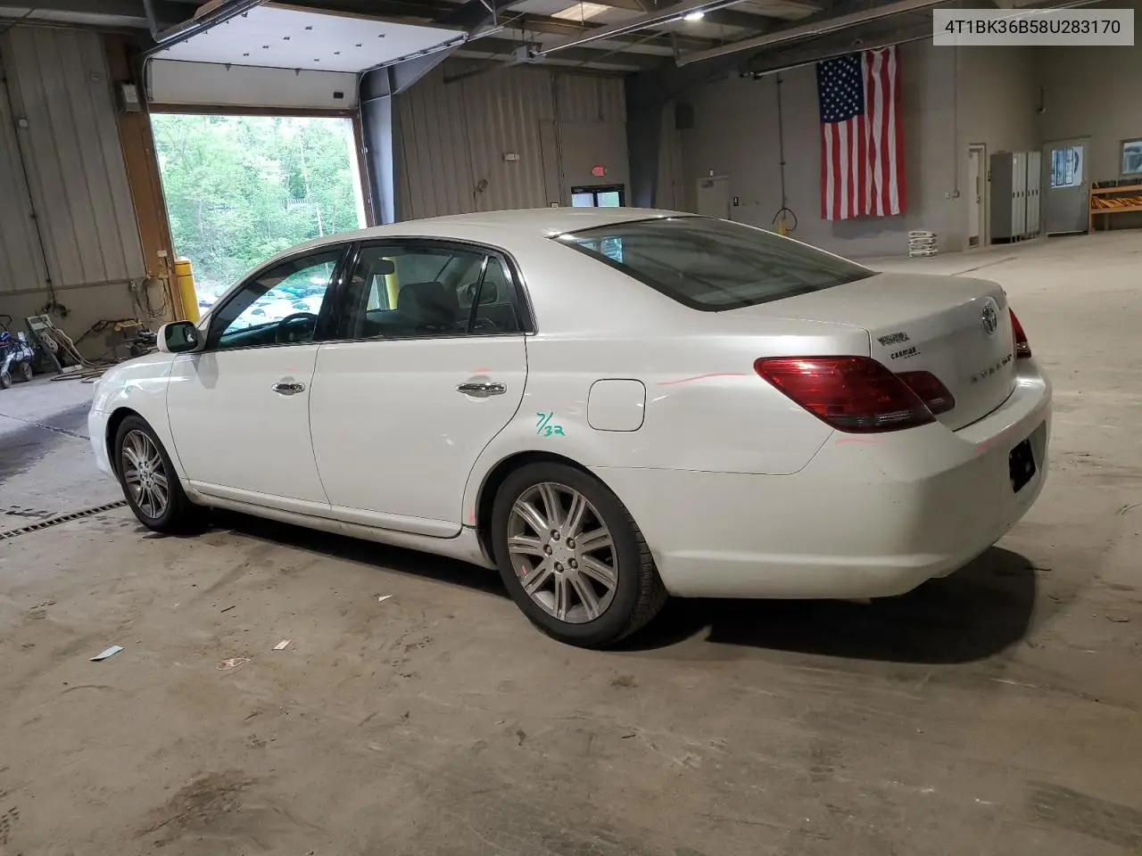 2008 Toyota Avalon Xl VIN: 4T1BK36B58U283170 Lot: 56811205