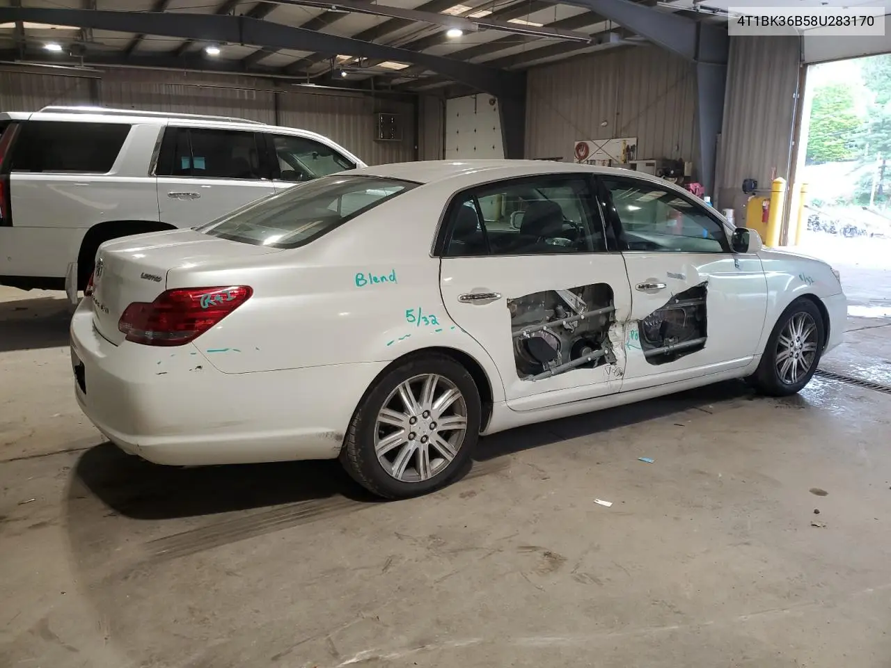 2008 Toyota Avalon Xl VIN: 4T1BK36B58U283170 Lot: 56811205