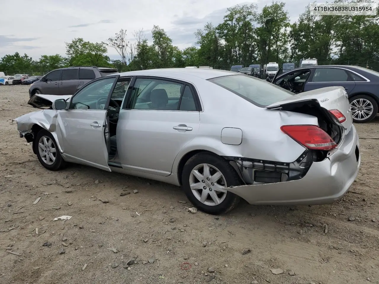 2008 Toyota Avalon Xl VIN: 4T1BK36B38U315954 Lot: 56835625