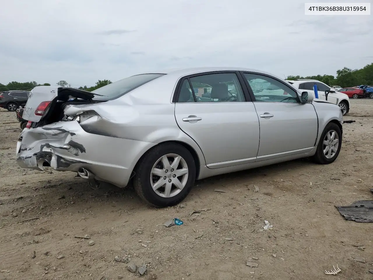 2008 Toyota Avalon Xl VIN: 4T1BK36B38U315954 Lot: 56835625