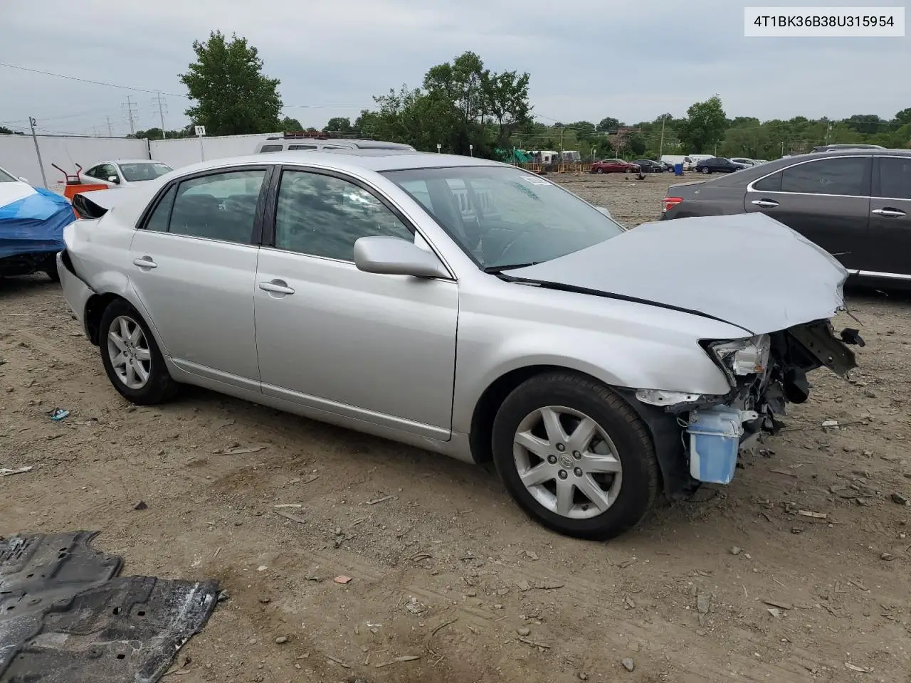 2008 Toyota Avalon Xl VIN: 4T1BK36B38U315954 Lot: 56835625