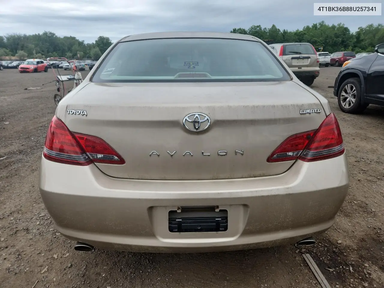 2008 Toyota Avalon Xl VIN: 4T1BK36B88U257341 Lot: 59522675