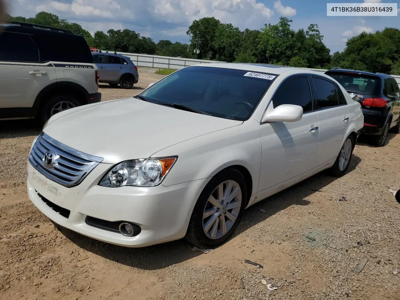 2008 Toyota Avalon Xl VIN: 4T1BK36B38U316439 Lot: 62407775