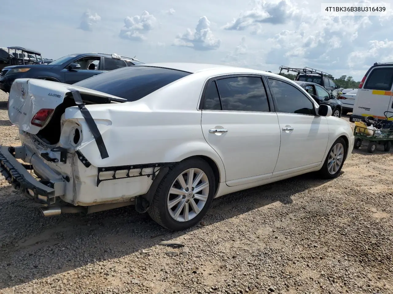 2008 Toyota Avalon Xl VIN: 4T1BK36B38U316439 Lot: 62407775