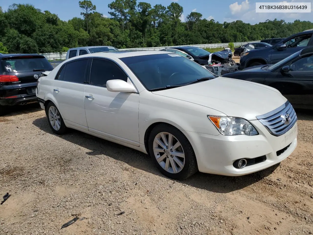 2008 Toyota Avalon Xl VIN: 4T1BK36B38U316439 Lot: 62407775