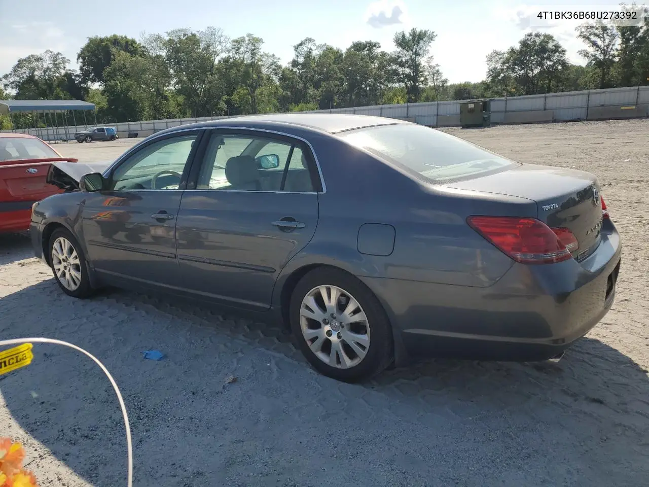 2008 Toyota Avalon Xl VIN: 4T1BK36B68U273392 Lot: 62690485