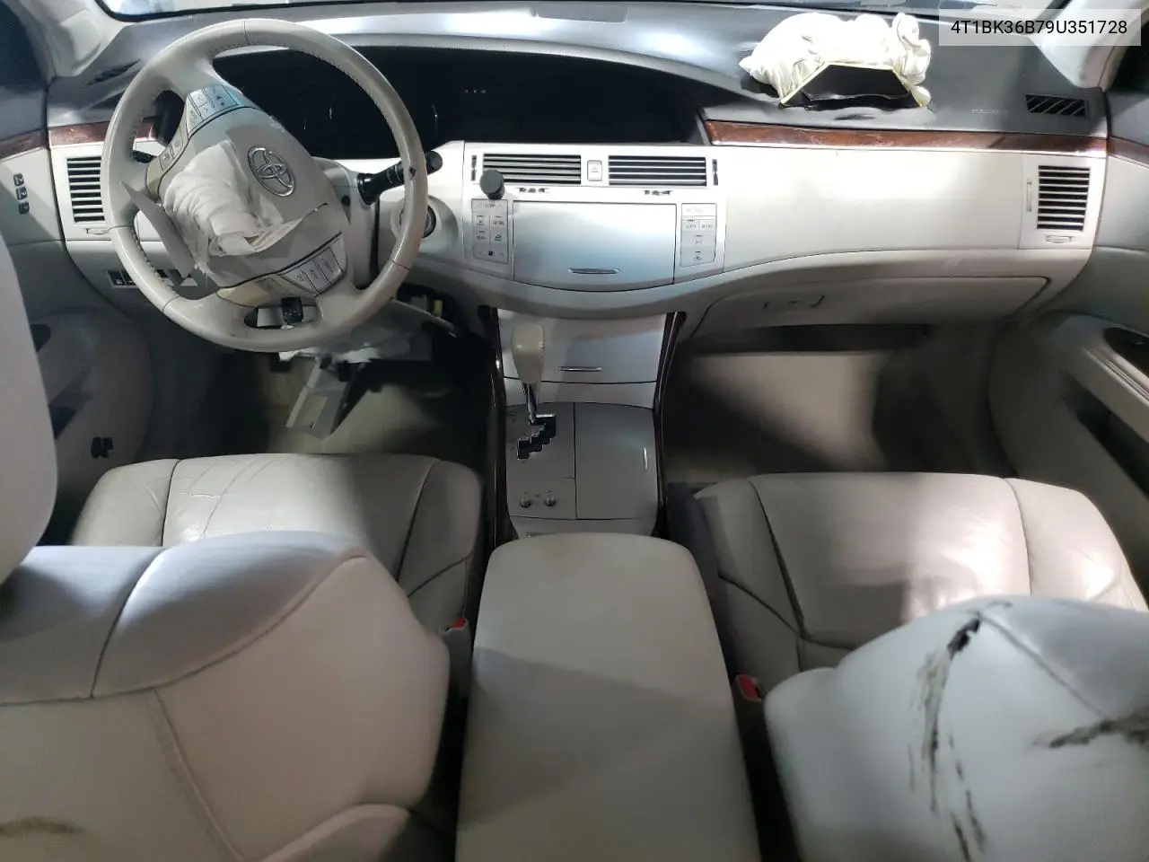 2009 Toyota Avalon Xl VIN: 4T1BK36B79U351728 Lot: 57084395