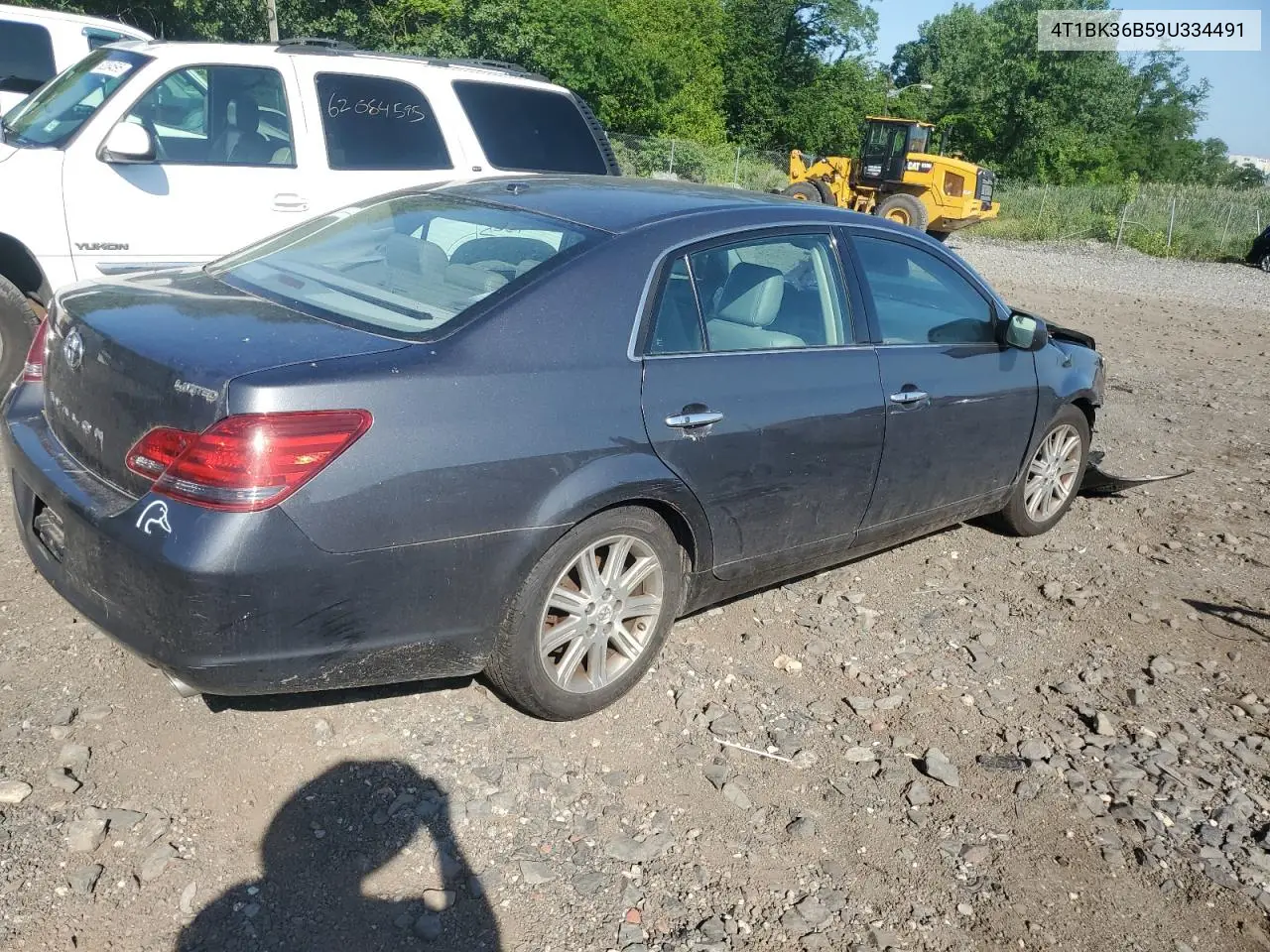2009 Toyota Avalon Xl VIN: 4T1BK36B59U334491 Lot: 62019585