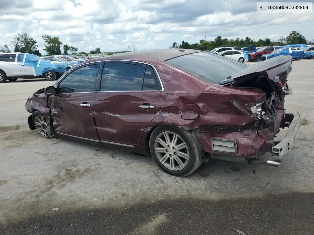 2009 Toyota Avalon Xl VIN: 4T1BK36B59U332868 Lot: 62295325