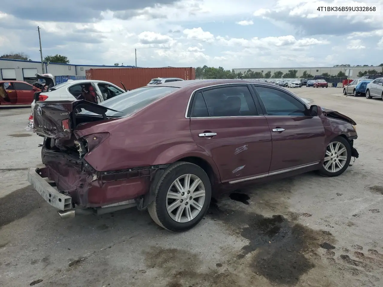 2009 Toyota Avalon Xl VIN: 4T1BK36B59U332868 Lot: 62295325