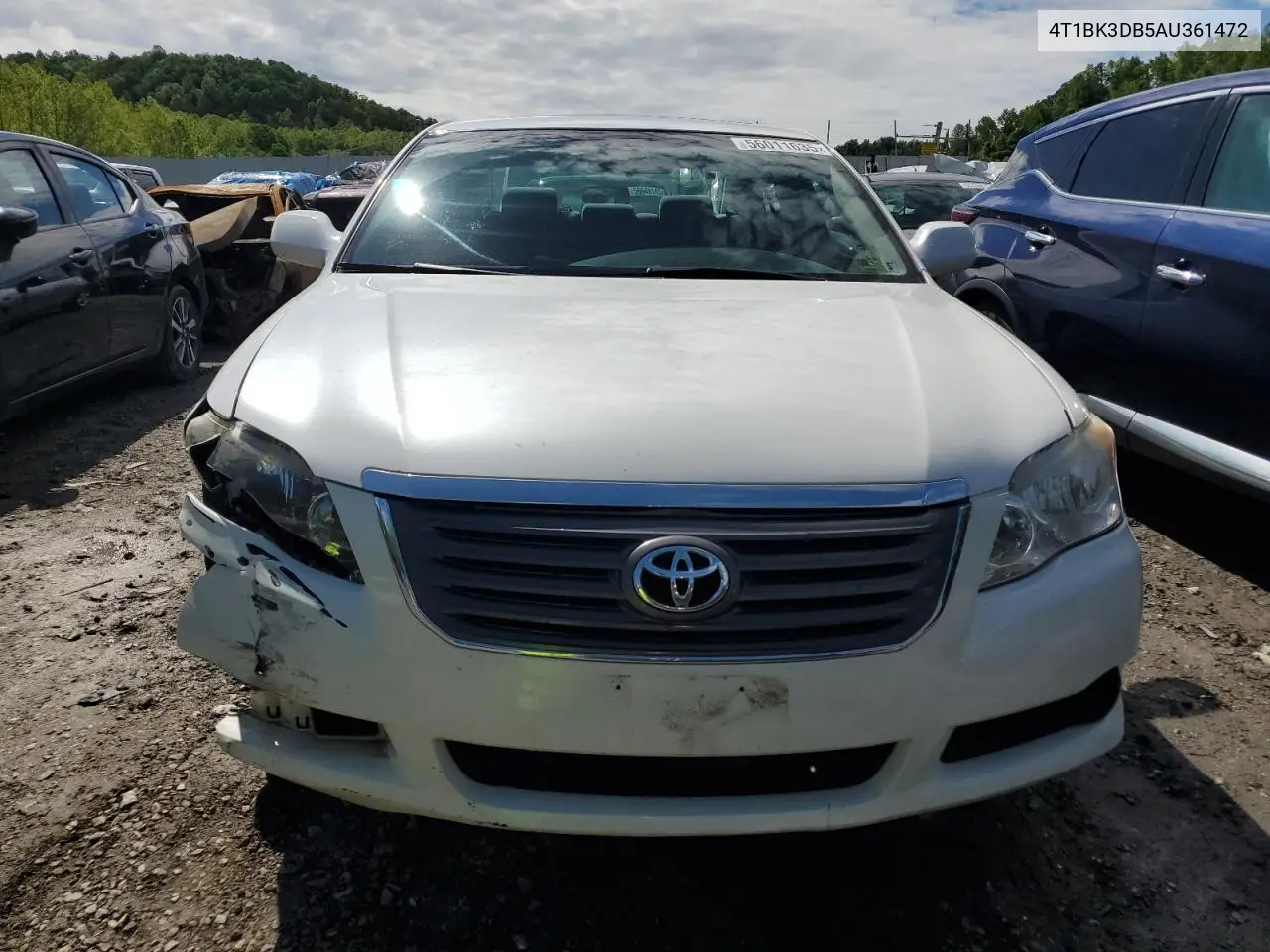 2010 Toyota Avalon Xl VIN: 4T1BK3DB5AU361472 Lot: 56011635