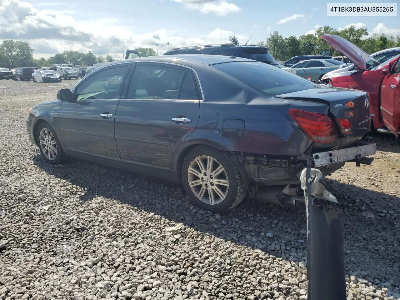 2010 Toyota Avalon Xl VIN: 4T1BK3DB3AU355265 Lot: 56400975