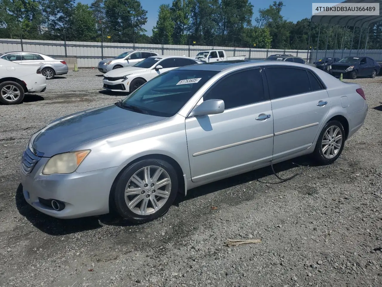 2010 Toyota Avalon Xl VIN: 4T1BK3DB3AU366489 Lot: 61763605