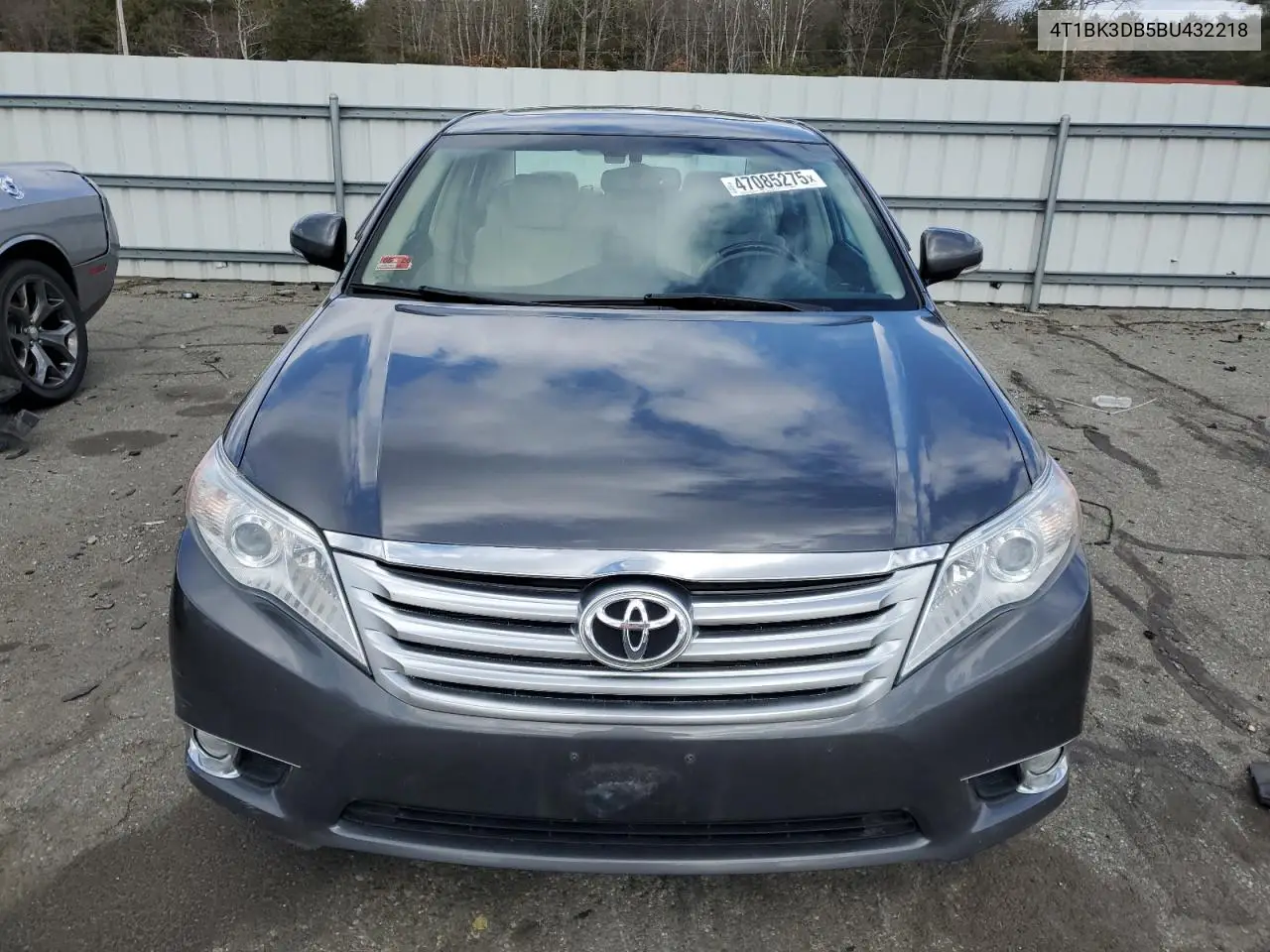 2011 Toyota Avalon Base VIN: 4T1BK3DB5BU432218 Lot: 47085275