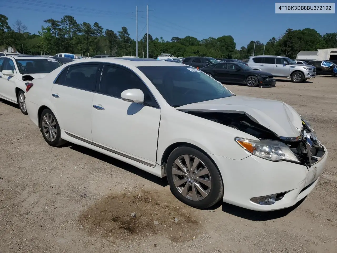 2011 Toyota Avalon Base VIN: 4T1BK3DB8BU372192 Lot: 53129635