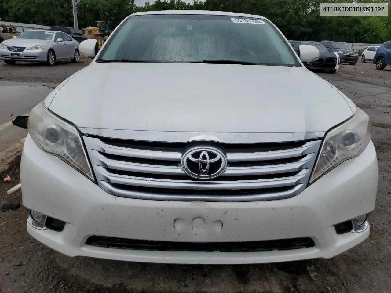 2011 Toyota Avalon Base VIN: 4T1BK3DB1BU391392 Lot: 55150125
