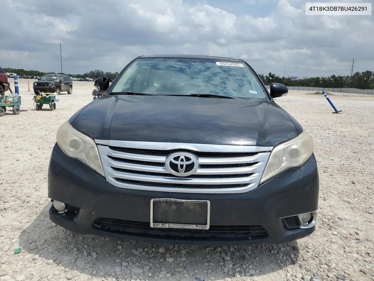 2011 Toyota Avalon Base VIN: 4T1BK3DB7BU426291 Lot: 55252605