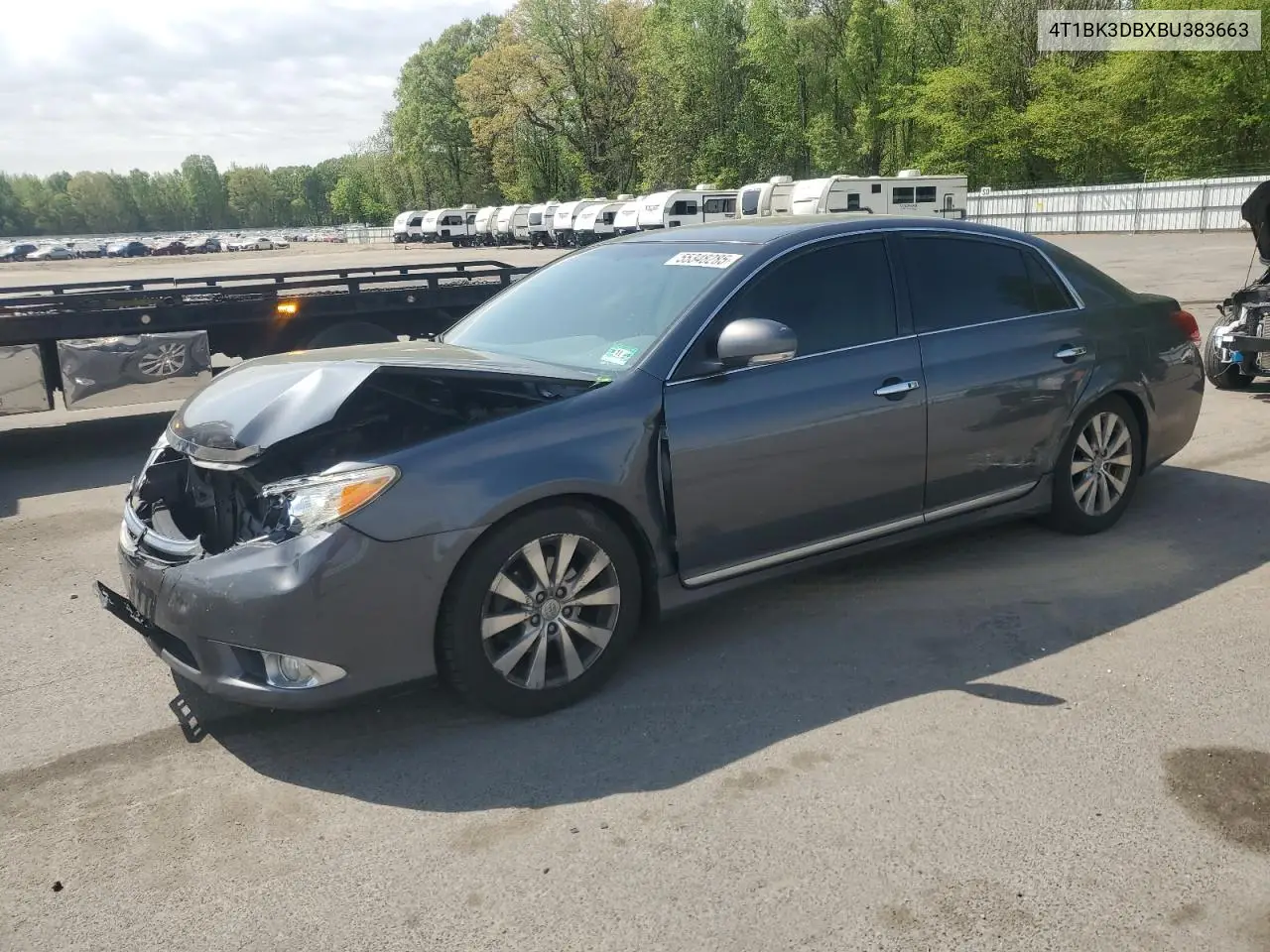 2011 Toyota Avalon Base VIN: 4T1BK3DBXBU383663 Lot: 55348285