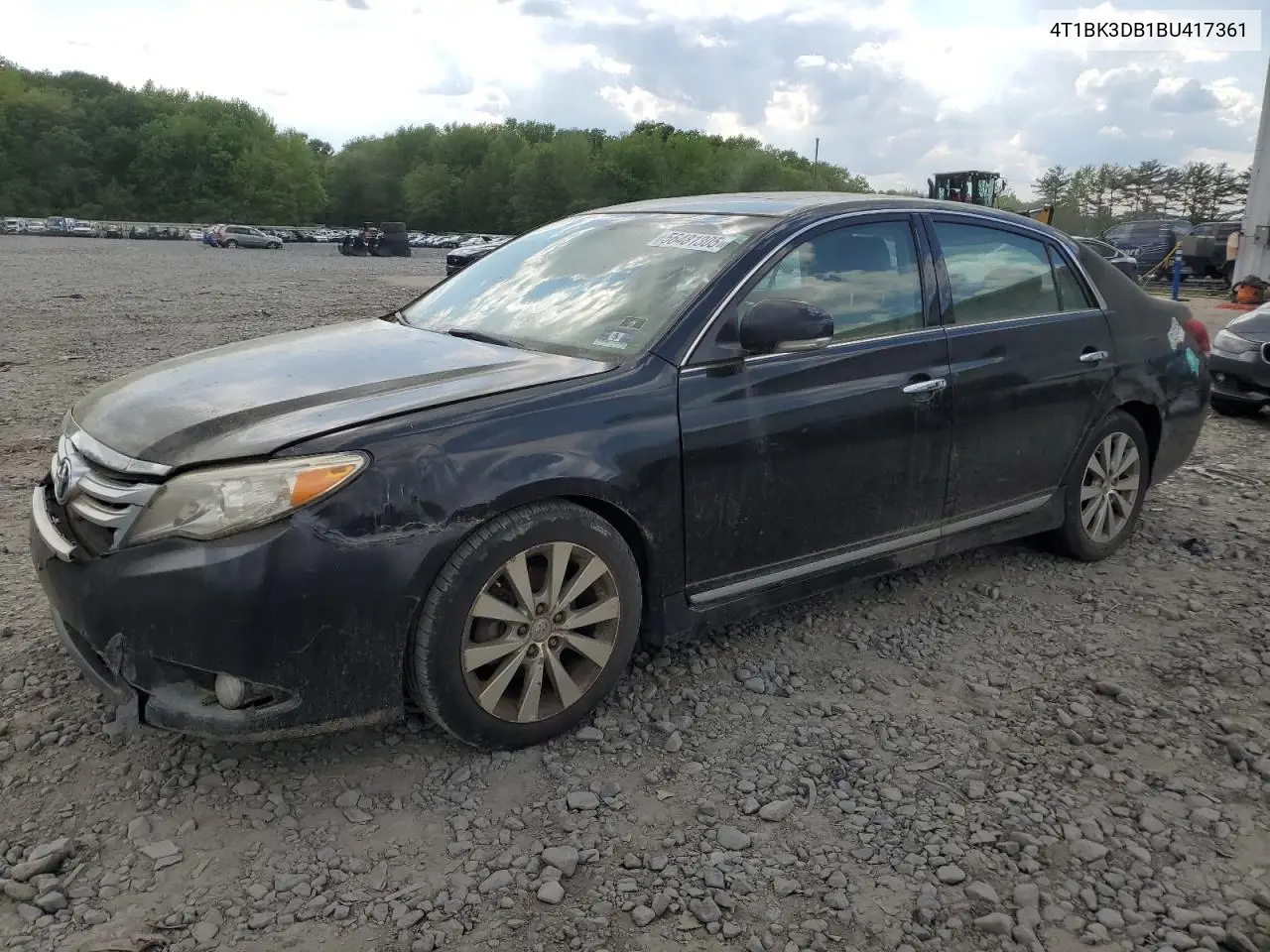 2011 Toyota Avalon Base VIN: 4T1BK3DB1BU417361 Lot: 56481305
