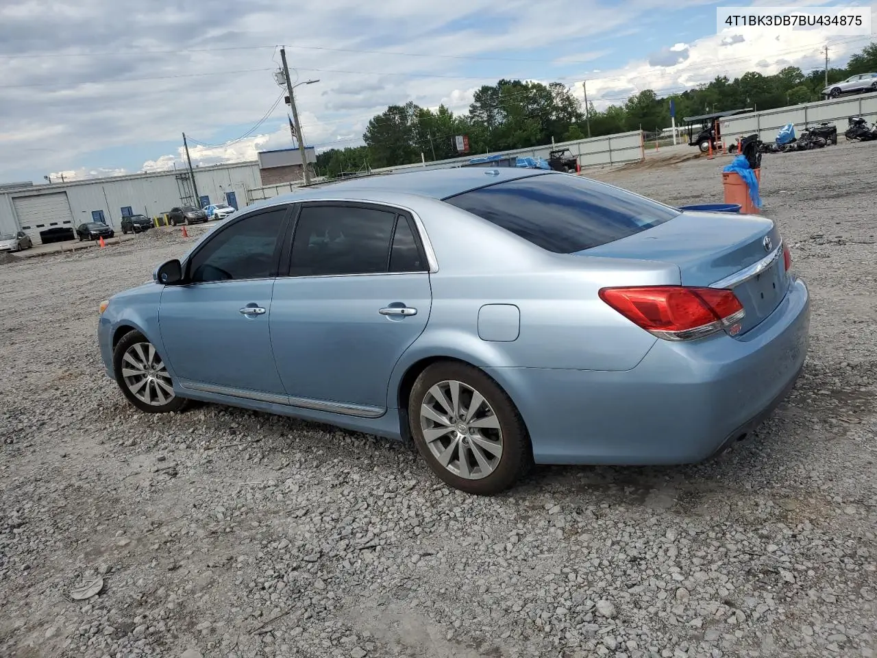 2011 Toyota Avalon Base VIN: 4T1BK3DB7BU434875 Lot: 56509315