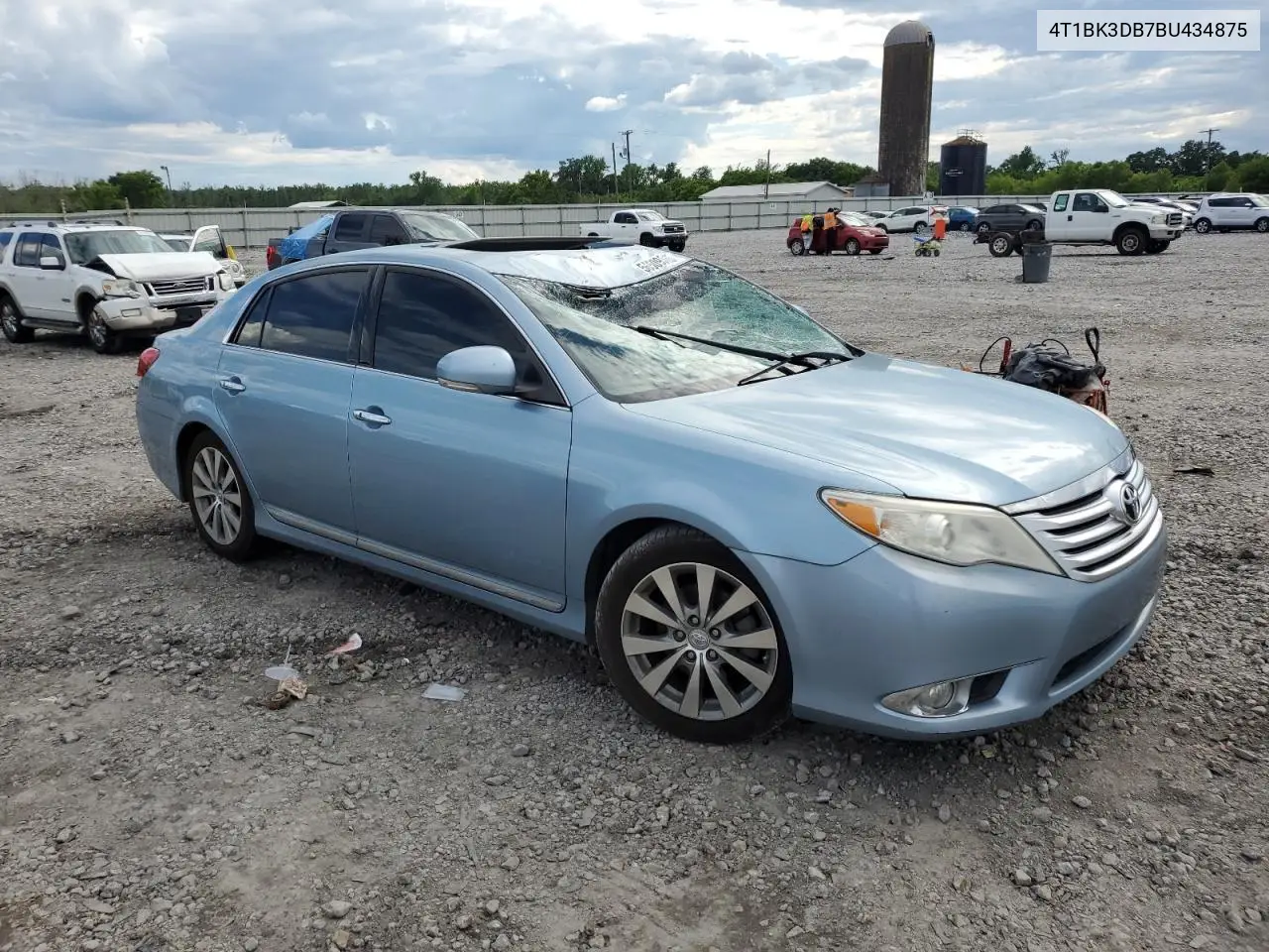 2011 Toyota Avalon Base VIN: 4T1BK3DB7BU434875 Lot: 56509315