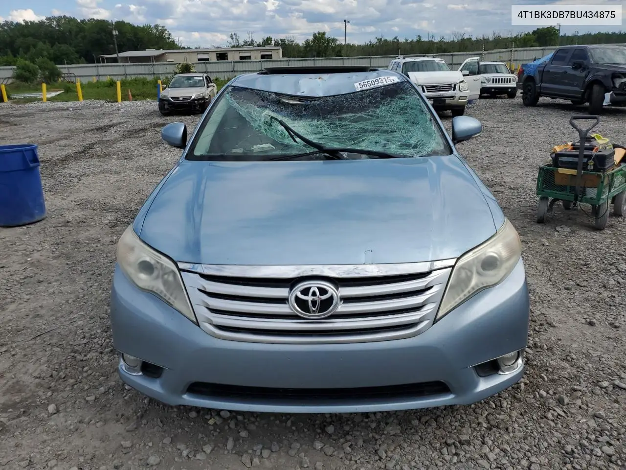 2011 Toyota Avalon Base VIN: 4T1BK3DB7BU434875 Lot: 56509315