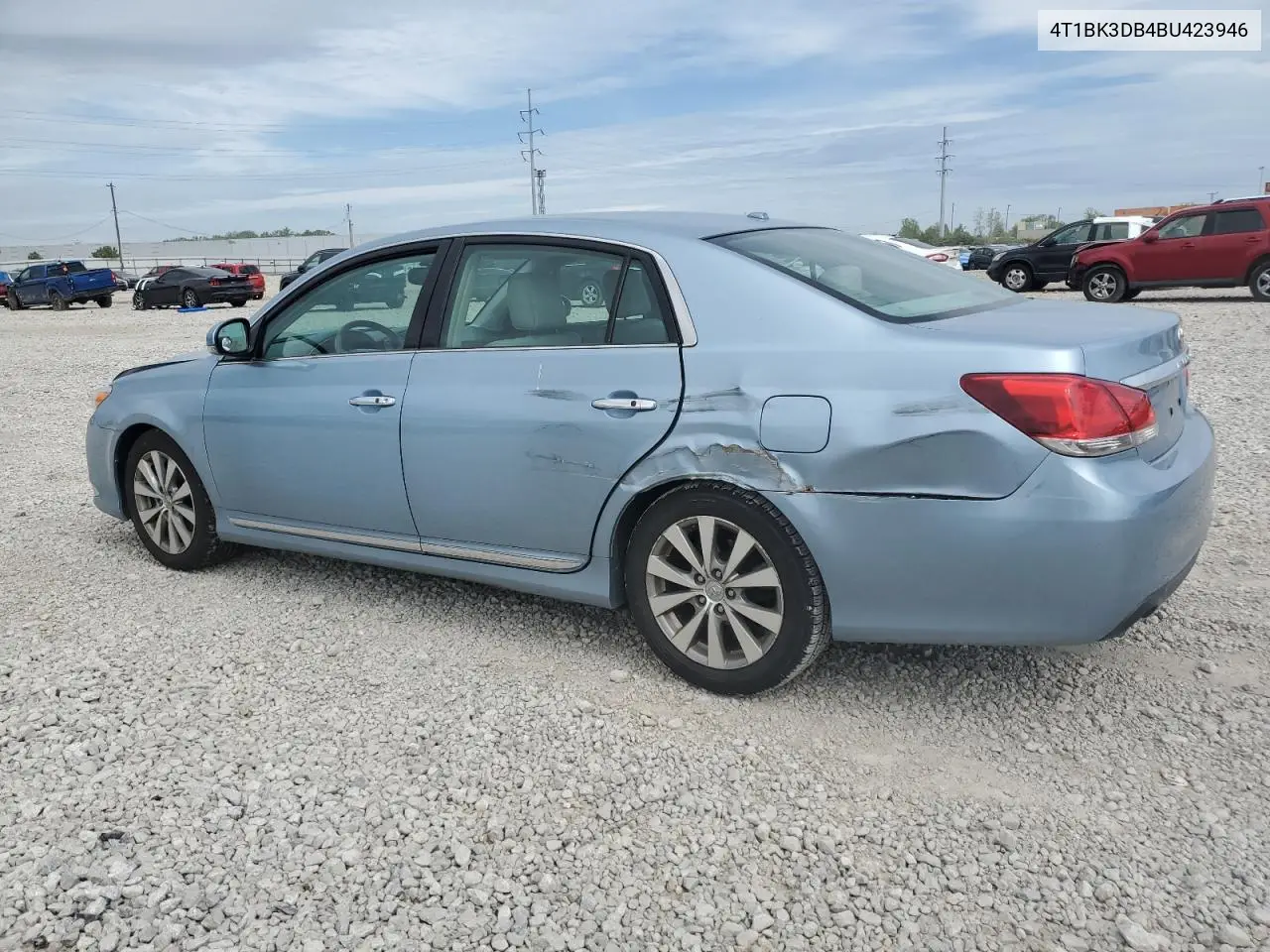 2011 Toyota Avalon Base VIN: 4T1BK3DB4BU423946 Lot: 56759565