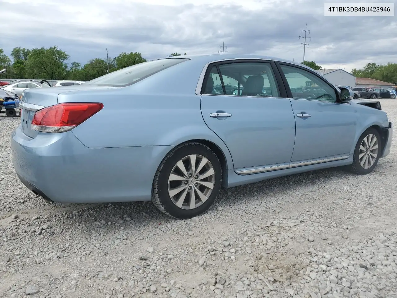 2011 Toyota Avalon Base VIN: 4T1BK3DB4BU423946 Lot: 56759565