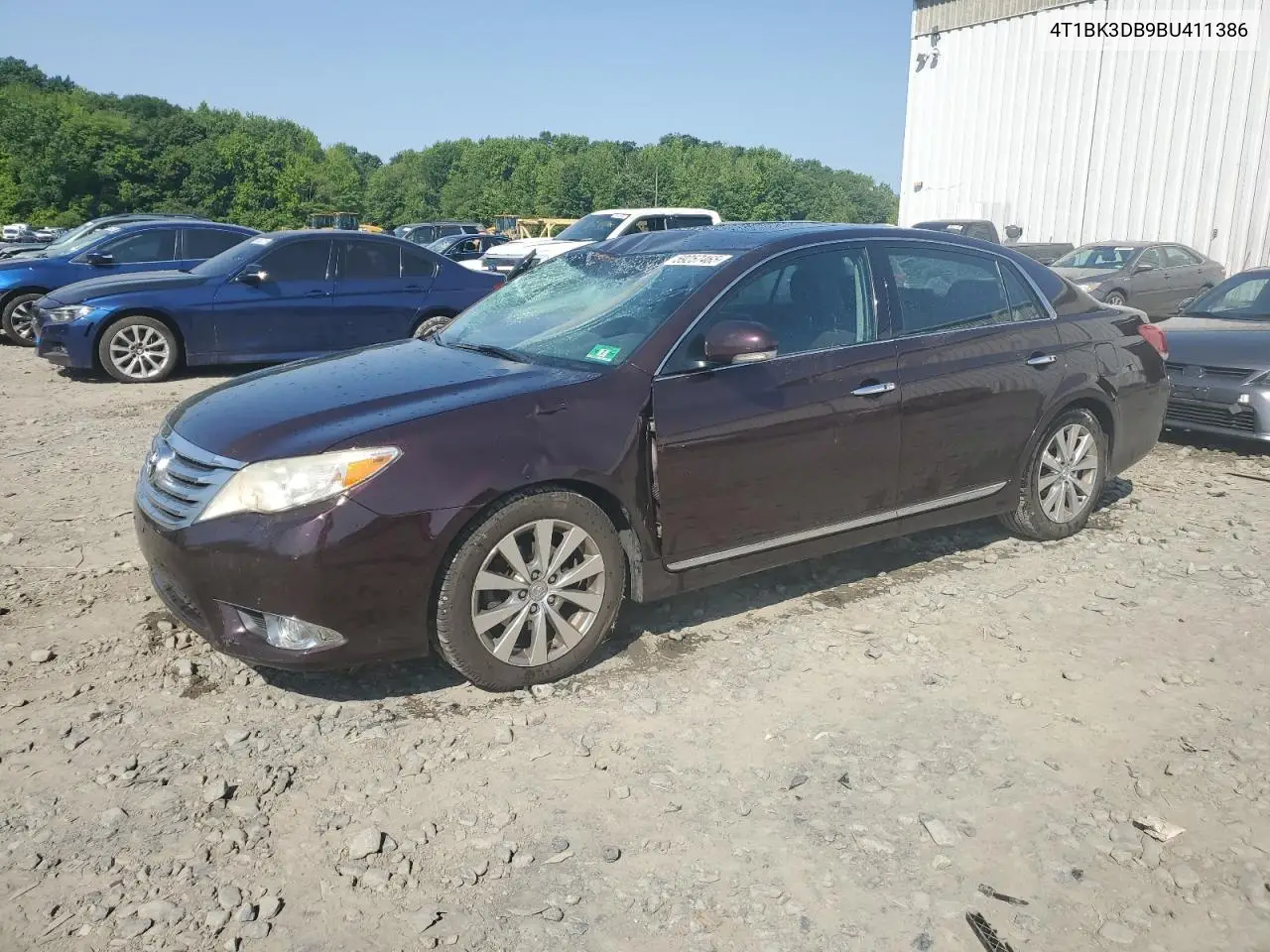 2011 Toyota Avalon Base VIN: 4T1BK3DB9BU411386 Lot: 59257465