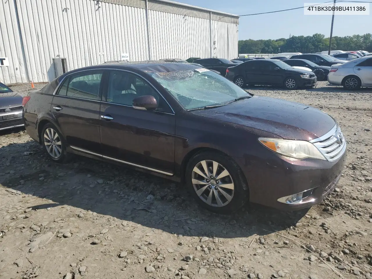 2011 Toyota Avalon Base VIN: 4T1BK3DB9BU411386 Lot: 59257465