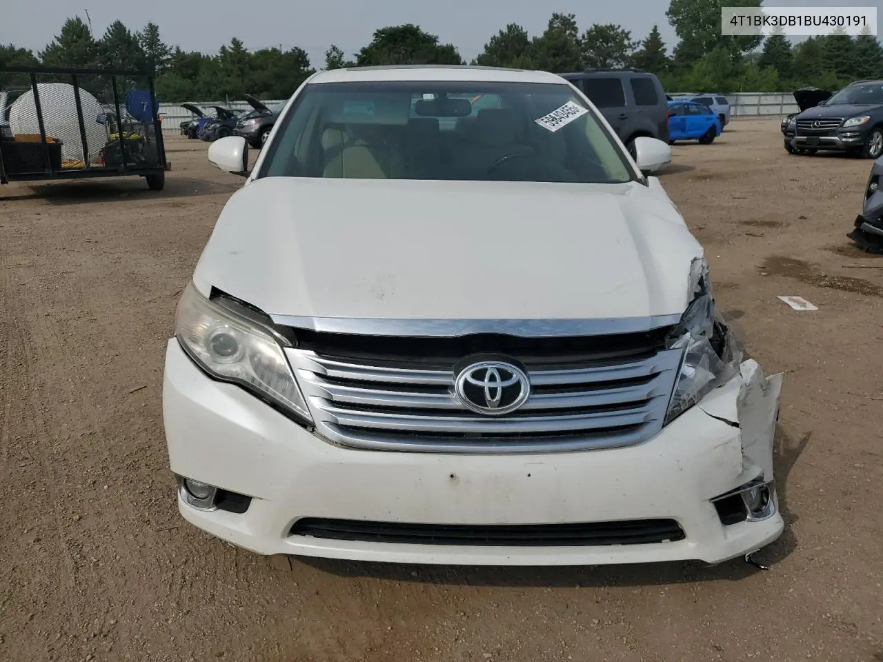 2011 Toyota Avalon Base VIN: 4T1BK3DB1BU430191 Lot: 59849455