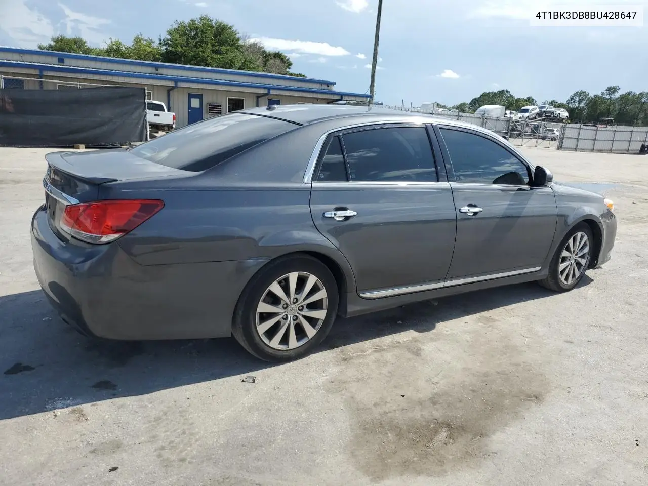 2011 Toyota Avalon Base VIN: 4T1BK3DB8BU428647 Lot: 60460175