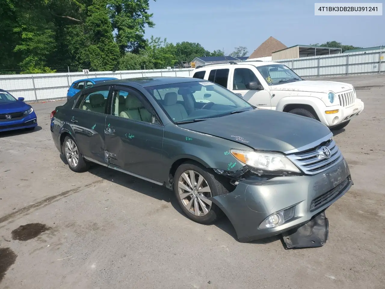 2011 Toyota Avalon Base VIN: 4T1BK3DB2BU391241 Lot: 60507195