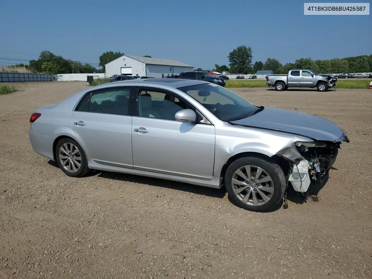 2011 Toyota Avalon Base VIN: 4T1BK3DB6BU426587 Lot: 60605745